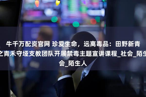 牛千万配资官网 珍爱生命，远离毒品：田野新青年之青禾守垭支教团队开展禁毒主题宣讲课程_社会_陌生人