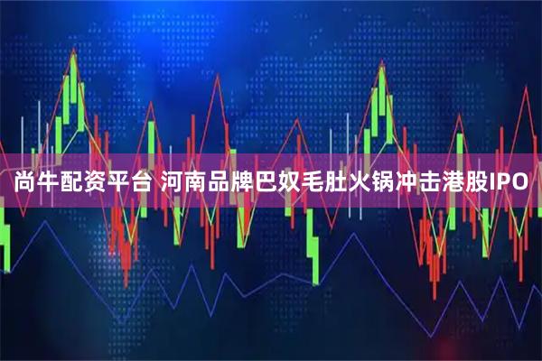 尚牛配资平台 河南品牌巴奴毛肚火锅冲击港股IPO